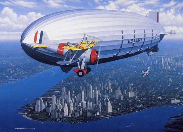 Why Airships Never Took Off. Part 11: Aircraft Carriers in the Sky