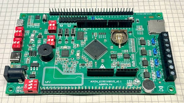 Developing a Debug Board on the K1921VG015 Microcontroller