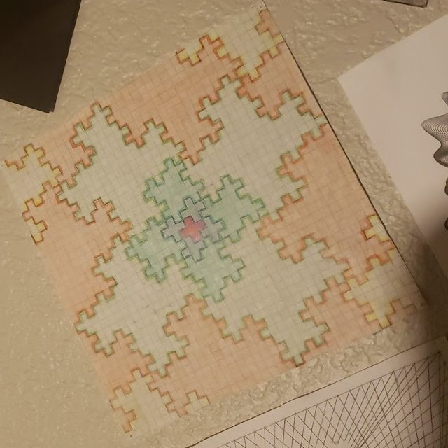 The original fractal drawing