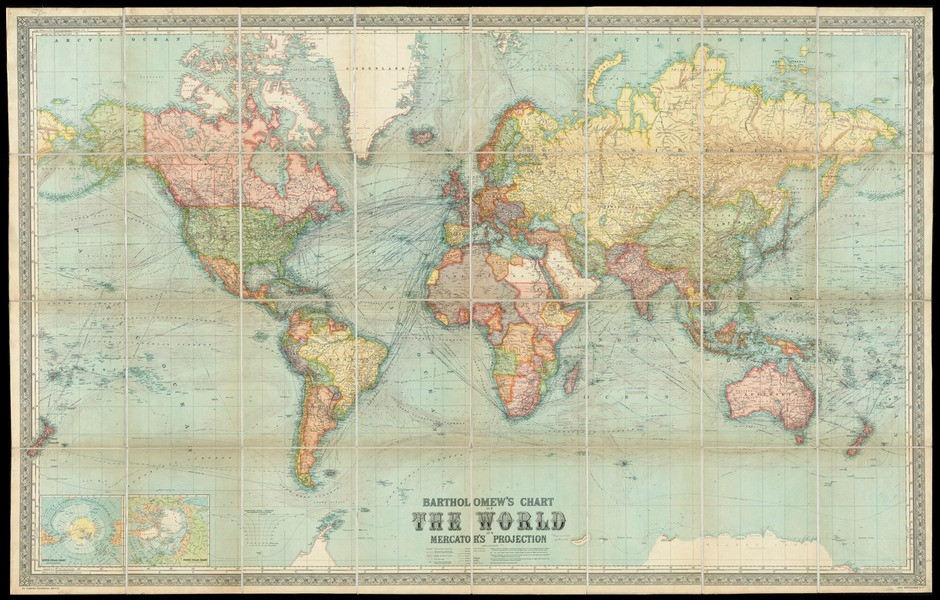 Mercator's world map