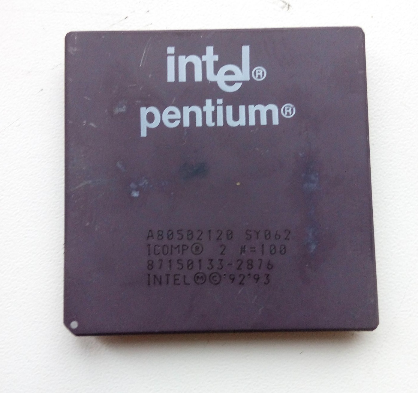Working Pentium processor