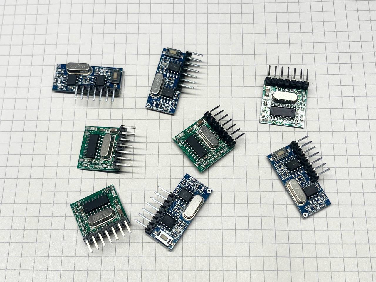 RF receivers and transmitters